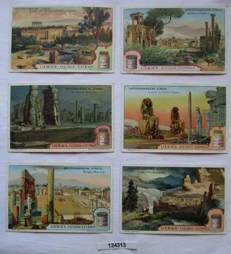 4/124313 Liebigbilder Serie Nr. 548 Untergegangene Städte 1902