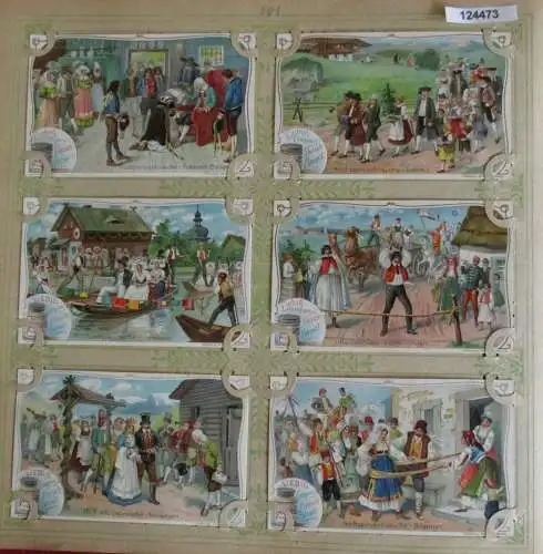 C124473 Liebigbilder Serie Nr. 501 Hochzeitsgebräuche II 1901