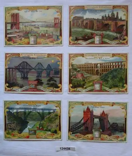 4/124438 Liebigbilder Serie Nr. 430 Hervorragende Brückenbauten 1899