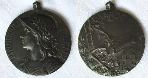 seltene Frankreich Medaille Maroc "Honneur et Patrie" - Casablanca (128220)
