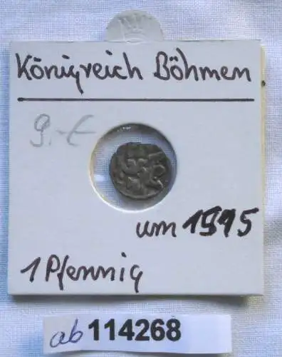 1 Pfennig Münze Königreich Böhmen Ludwig 1516-1526 (114268)