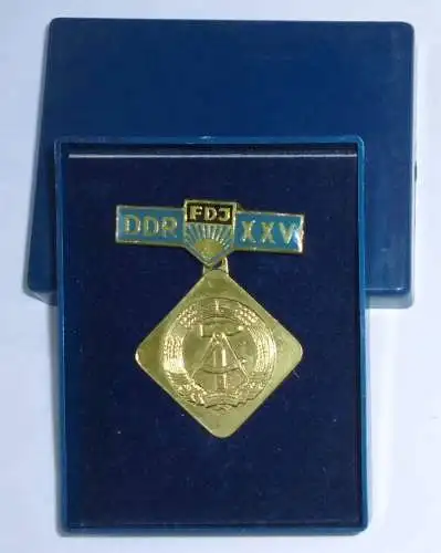 DDR Orden FDJ Initiative DDR 25 im Originaletui (100987)