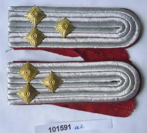 DDR Schulterstücke Oberleutnant Farbe rot Staatssicherheit (101591)