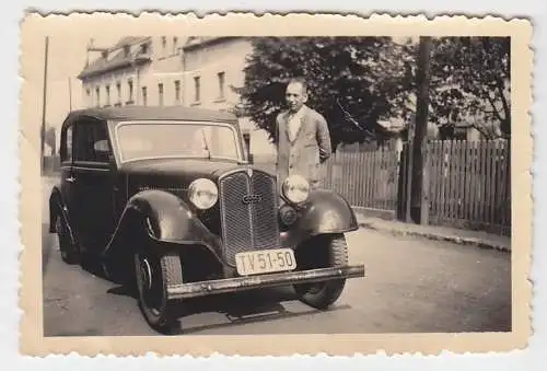 69865 Original Foto DKW Auto Union Automobil um 1930