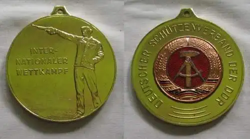 DDR Medaille Deutscher Schützenverband Internationaler Wettkampf Gold (151018)