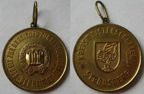 DDR Sport Medaille Kreismeisterschaften Strausberg in Gold (123515)