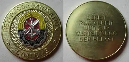 DDR Medaille Ehrengabe GST Bezirksorganisation Cottbus (121623)