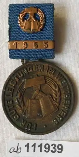 seltene DDR Medaille des Berufswettberbs 1955 (111939)