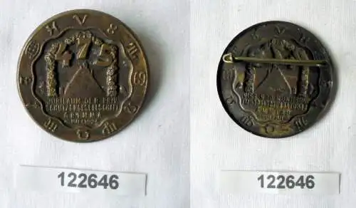 Abzeichen Jubiläum der privaten Schützengesellschaft 475 Grimma 1926 (122646)