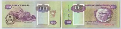 100 Kwanza Banknote Angola 1991 bankfrisch UNC (128566)