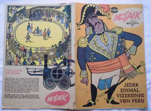 Mosaik von Hannes Hegen Digedag Nummer 74 von 1963 (118291)