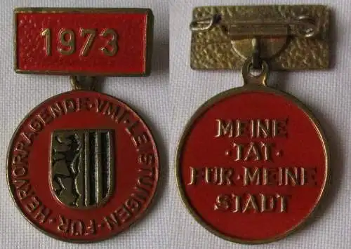 DDR Medaille Dresden für hervorragende VMI Leistungen 1973 (111388)