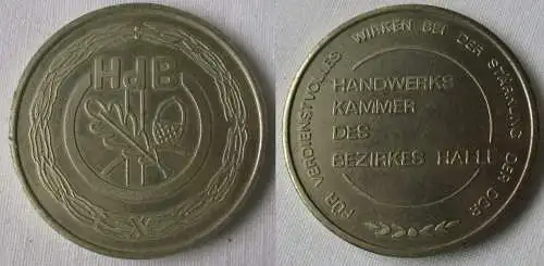 DDR Medaille Handwerkskammer des Bezirkes Halle (149002)