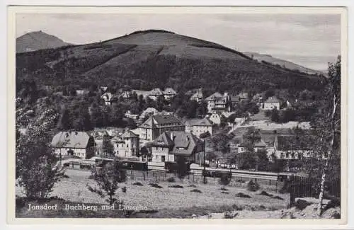 900216 Ak Kurort Jonsdorf - Buchberg und Lausche Zittauer Gebirge 1940