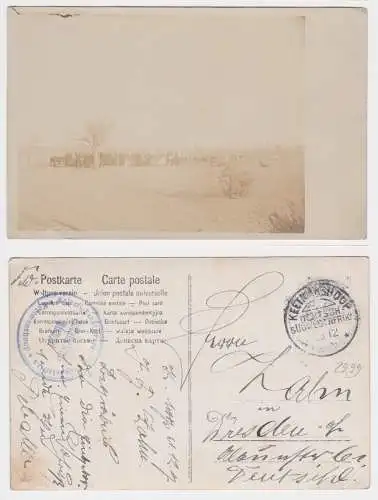 902073 Ak Schutztruppler Deutschsüd-Westafrika Namibia Stempel Keetmanshoop 1907