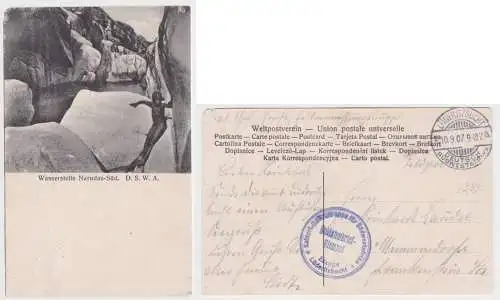 901826 Ak Narudas Deutsch Süd-Westafrika Namibia Stempel Lüderitzbucht 1907
