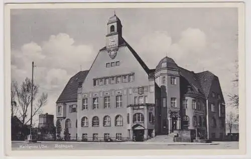 900458 Ak Heidenau in Sachsen - Blick auf das Rathaus um 1930