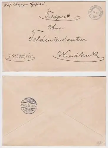 901622 Feldpostbrief K.D.Feldpoststation 1 Deutsch Süd-West-Afrika Namibia 1906
