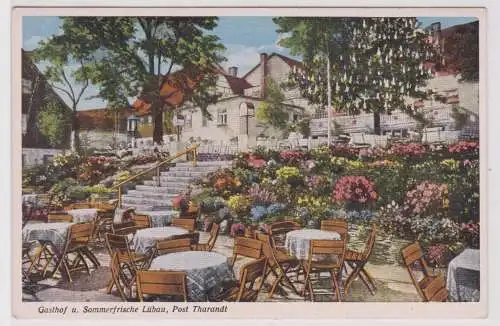 47068 Ak Gasthof und Sommerfrische Lübau, Post Tharandt um 1930