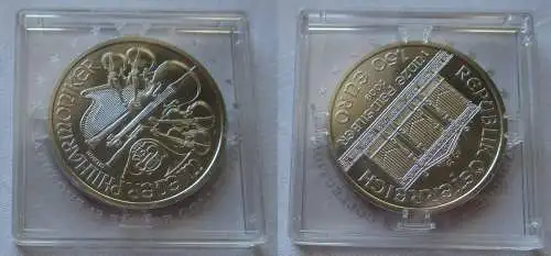 1,5 Euro Silbermünze Österreich 2009 Philharmoniker 1 Unze Feinsilber (156927)