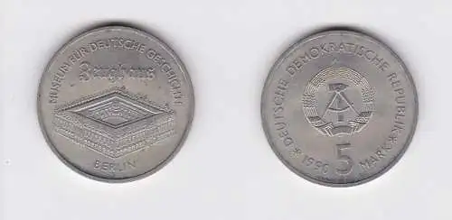 DDR Gedenk Münze 5 Mark Berlin Zeughaus 1990 vorzüglich (156601)