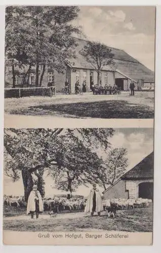99627 Mehrbild Ak Gruß vom Hofgut, Barger Schäferei 1930