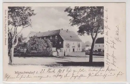 64179 Ak Wünschendorf im Erzgebirge 1903