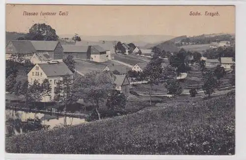 60446 Ak Nassau (unterer Teil) sächsisches Erzgebirge 1923