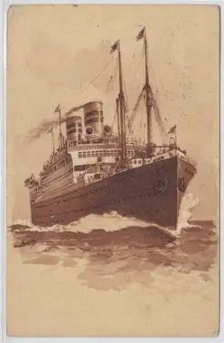 90491 Ak Dampfer "Cleveland Harriman Line um 1930