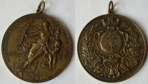 Bronze Medaille IV. Allgemeines Deutsches Sängerbundesfest Wien 1890 (107091)