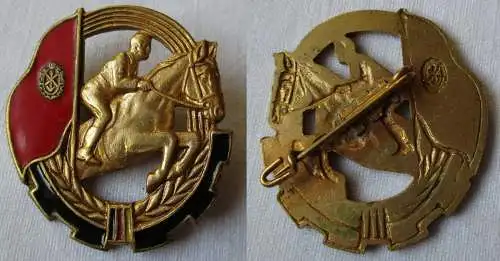 Rares DDR Abzeichen GST Pferdesport Leistungsabzeichen Gold (135835)
