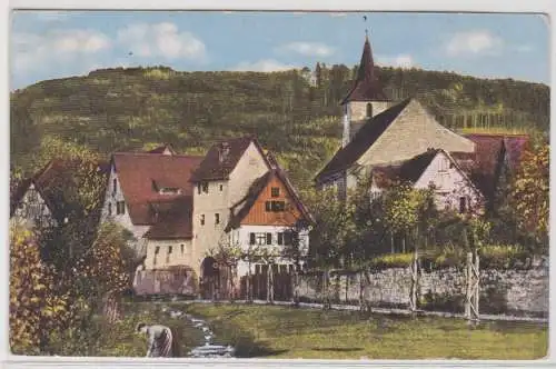 24039 Ak Engelthal historische Partie mit Prosberg 1920