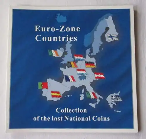 KMS Kursmünzensatz Euro-Zone Countries Länder letzte nationale Münzen (100672)