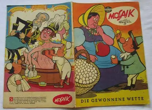 Mosaik von Hannes Hegen Digedag Nummer 81 von 1963 (110330)