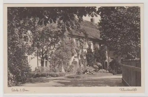 83314 Ak Stolp in Pommern Klosterstift um 1930