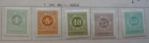 seltene Briefmarkensammlung Montenegro ab 1894 (113367)