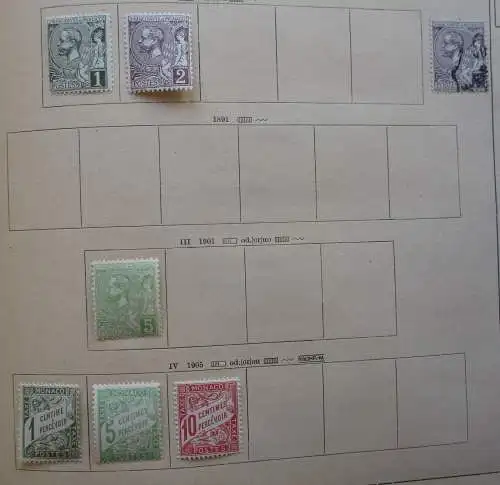 Seltene Briefmarkensammlung Monaco ab 1891 (116206)