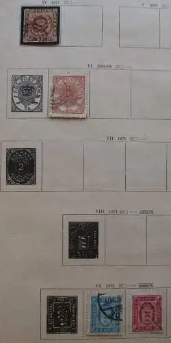 Seltene Briefmarkensammlung Dänemark ab 1857 (133751)