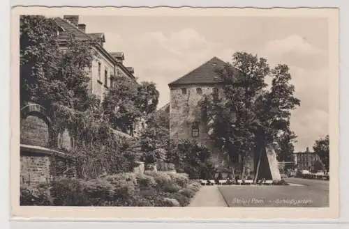 94415 Ak Stolp in Pommern Schloßgarten um 1930