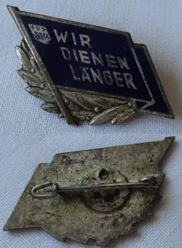 DDR Ehrenabzeichen "Wir dienen länger" FDJ 1961 emailliert (151600)
