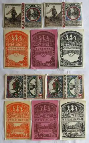 5 Banknoten Notgeld Kirchspiel Süsel 4.11.1920 (152317)