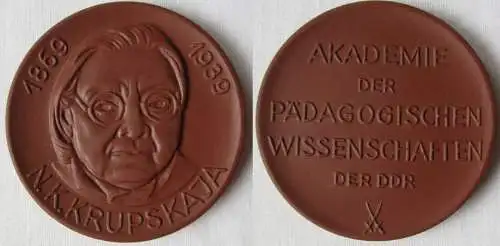 DDR Medaille Akademie der pädagogischen Wissenschaften N.K.Krupskaja (144766)