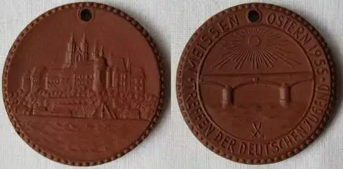 DDR Medaille Treffen der deutschen Jugend Meissen Ostern 1955 (144935)