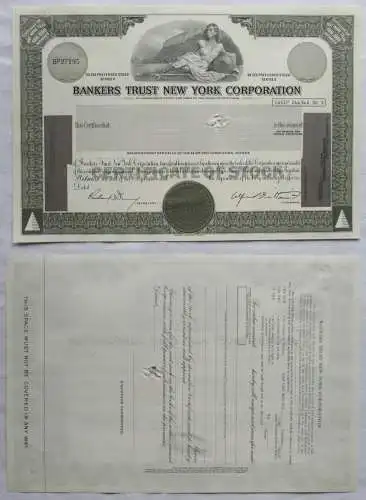 Stückaktien Bankers Trust New York Corporation USA (139674)
