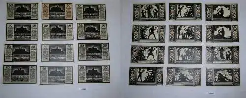 12x 50 Pfennig Banknoten Notgeld Stadt Quedlinburg Heinrich der Vogler (138083)