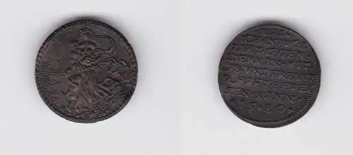 Medaille Was ich in Woltaht mit Lib und Freuntschaft beweisen kann 1580 (135467)