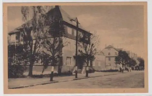81626 AK Pegau - Postamt, Straßenansicht um 1940