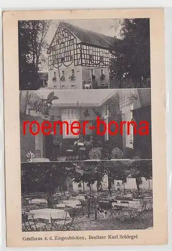 77460 Mehrbild Ak Gasthaus zu den Ziegenböcken 1947