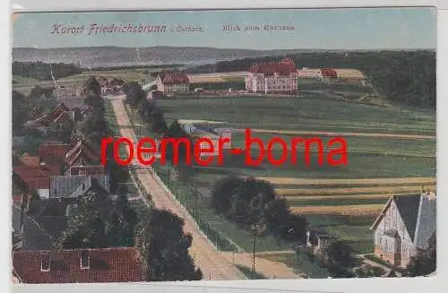 77708 Ak Kurort Friedrichsbrunn im Ostharz Blick zum Kurhaus 1922