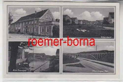 77238 Mehrbild Ak Gruß aus Königshofen Gasthof zum Norddeutschen Hof um 1940